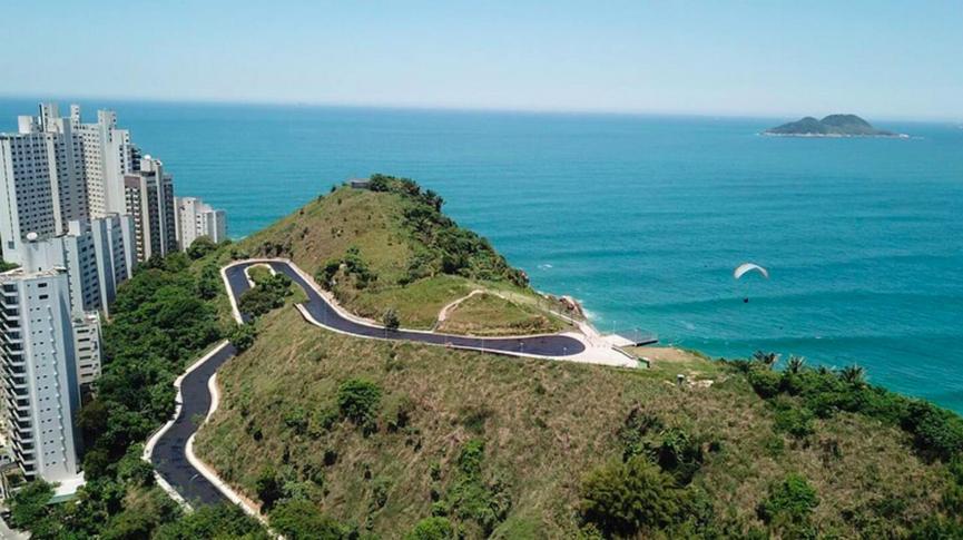 Apartamento Fofo Asturias Guarujá Esterno foto